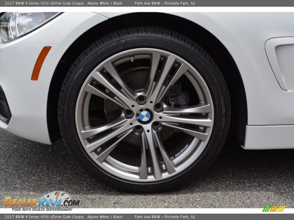 2017 BMW 4 Series 430i xDrive Gran Coupe Alpine White / Black Photo #32