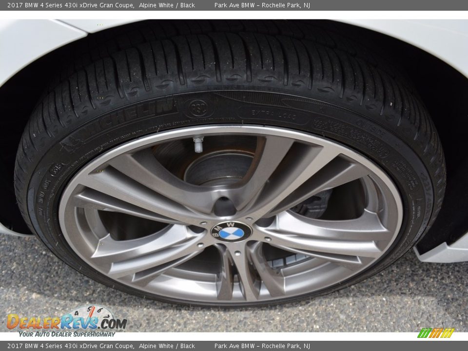 2017 BMW 4 Series 430i xDrive Gran Coupe Alpine White / Black Photo #33