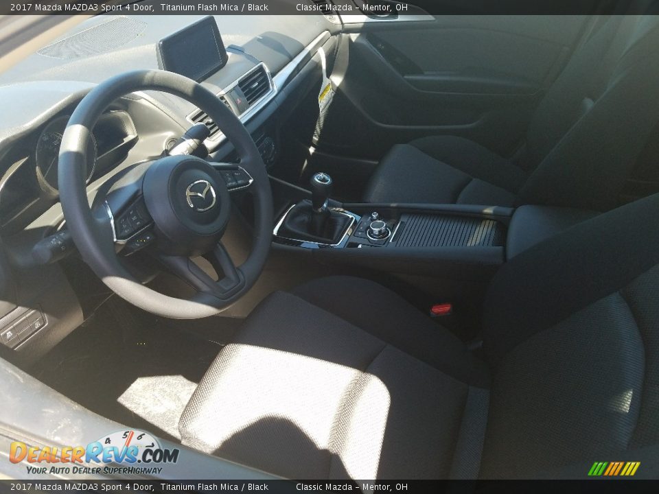 2017 Mazda MAZDA3 Sport 4 Door Titanium Flash Mica / Black Photo #3