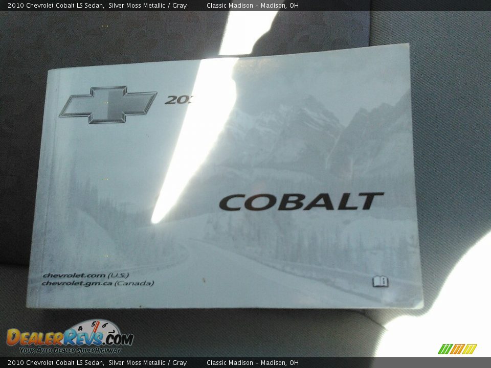 2010 Chevrolet Cobalt LS Sedan Silver Moss Metallic / Gray Photo #15
