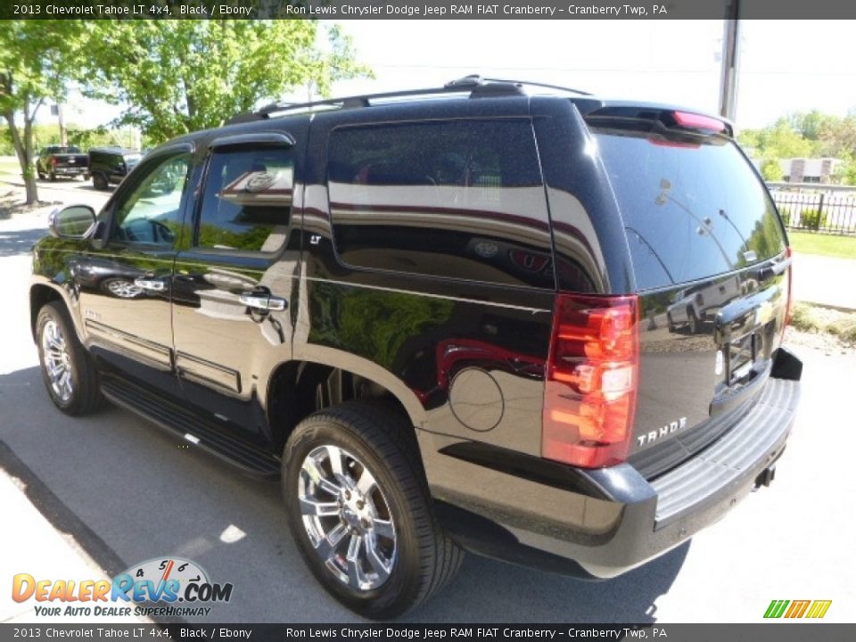 2013 Chevrolet Tahoe LT 4x4 Black / Ebony Photo #7