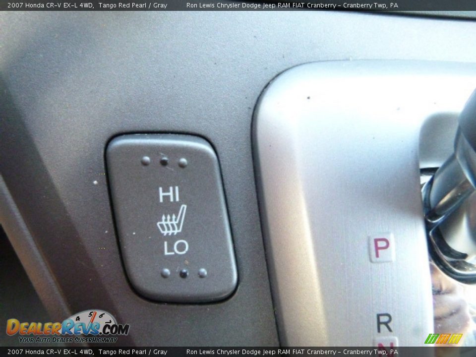 2007 Honda CR-V EX-L 4WD Tango Red Pearl / Gray Photo #18