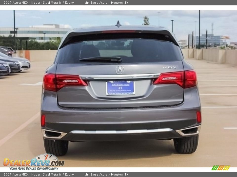 2017 Acura MDX Modern Steel Metallic / Ebony Photo #6