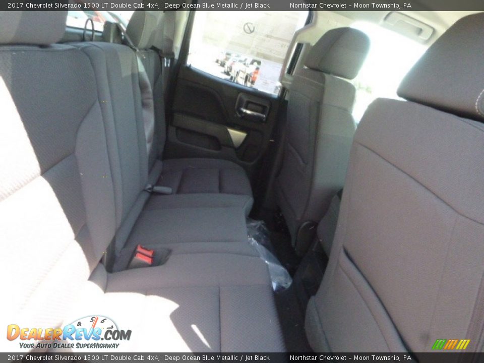 2017 Chevrolet Silverado 1500 LT Double Cab 4x4 Deep Ocean Blue Metallic / Jet Black Photo #11