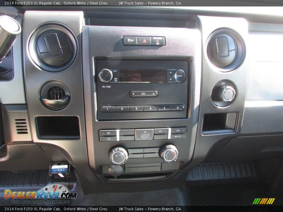2014 Ford F150 XL Regular Cab Oxford White / Steel Grey Photo #12
