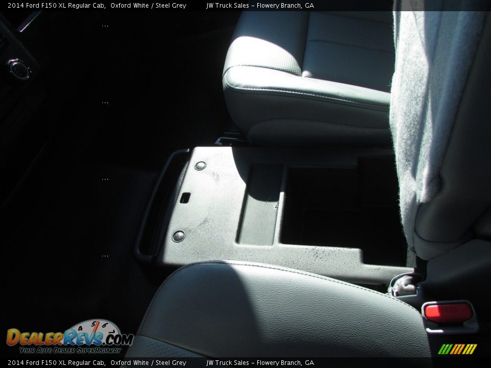2014 Ford F150 XL Regular Cab Oxford White / Steel Grey Photo #13