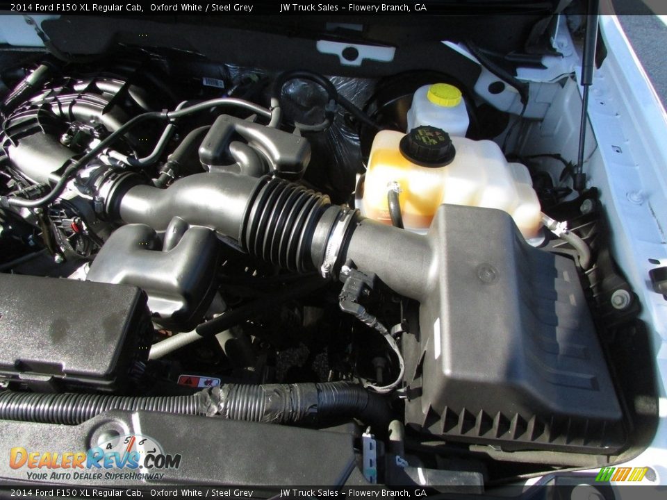 2014 Ford F150 XL Regular Cab Oxford White / Steel Grey Photo #15