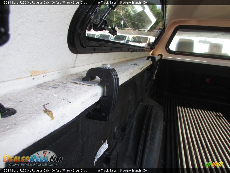 2014 Ford F150 XL Regular Cab Oxford White / Steel Grey Photo #23