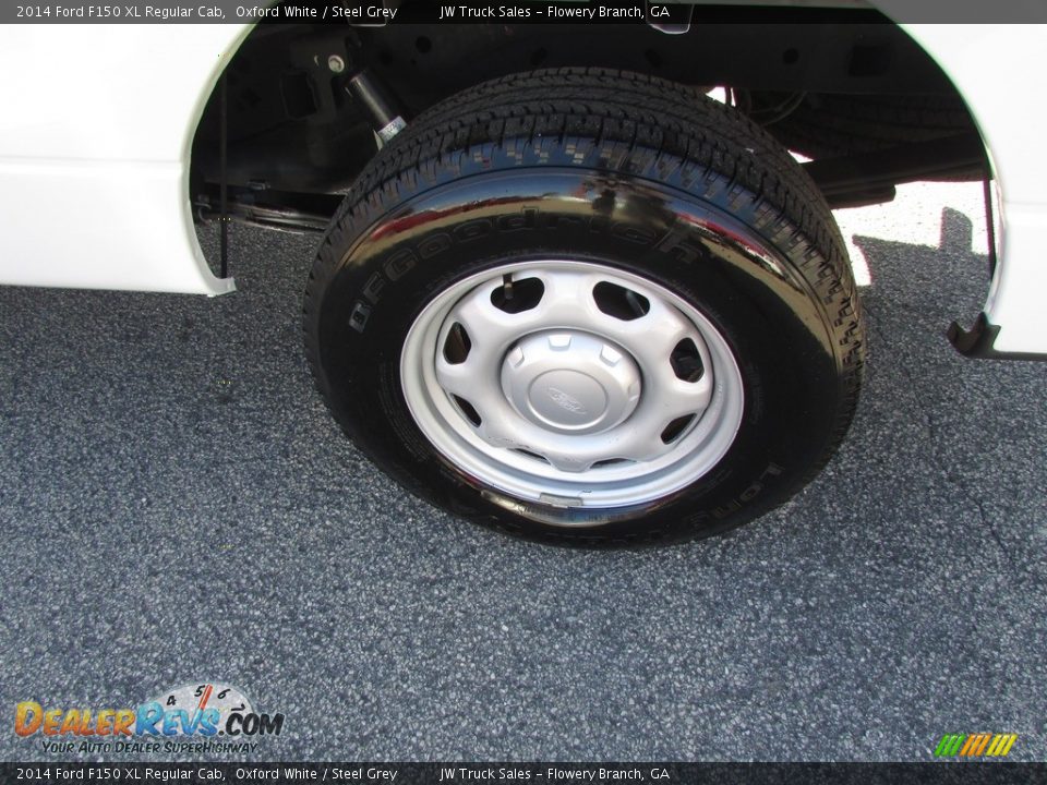 2014 Ford F150 XL Regular Cab Oxford White / Steel Grey Photo #24
