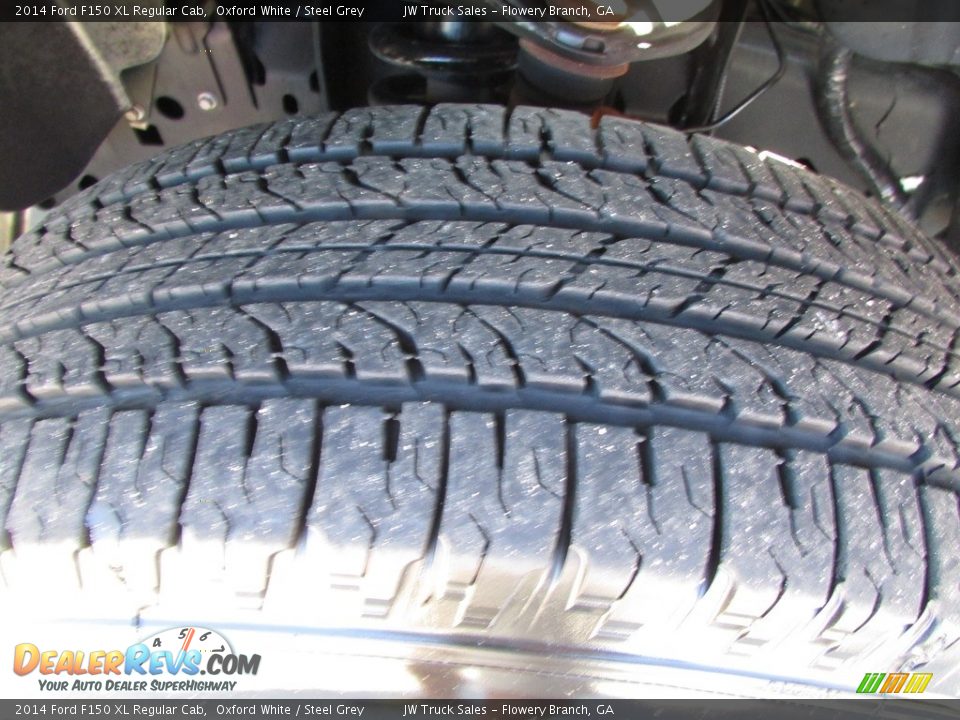 2014 Ford F150 XL Regular Cab Oxford White / Steel Grey Photo #27
