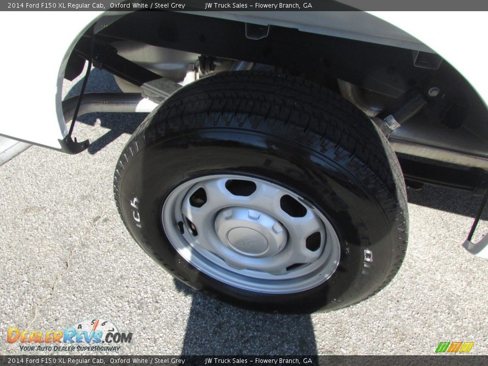 2014 Ford F150 XL Regular Cab Oxford White / Steel Grey Photo #30