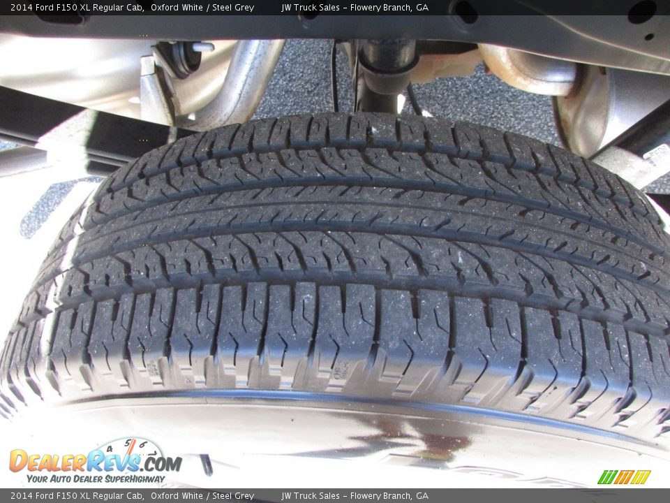 2014 Ford F150 XL Regular Cab Oxford White / Steel Grey Photo #31