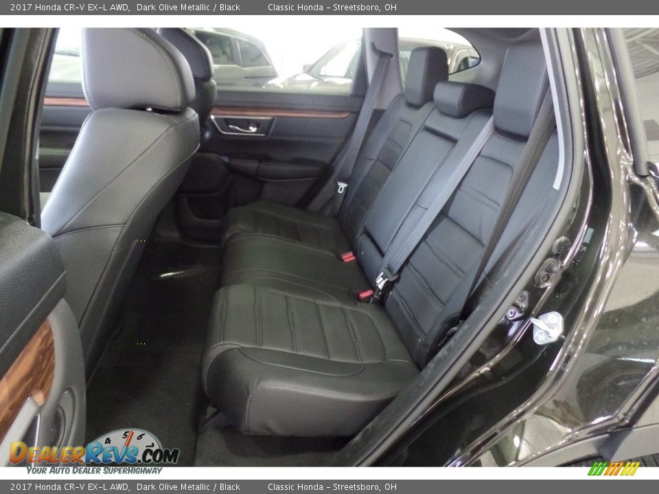 2017 Honda CR-V EX-L AWD Dark Olive Metallic / Black Photo #9