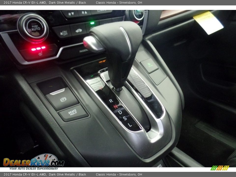 2017 Honda CR-V EX-L AWD Dark Olive Metallic / Black Photo #13