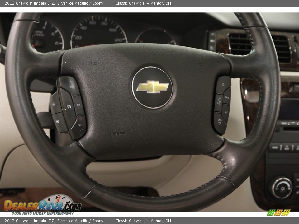 2012 Chevrolet Impala LTZ Silver Ice Metallic / Ebony Photo #6