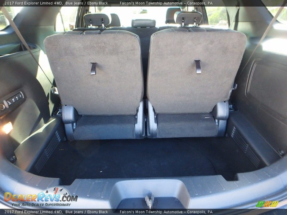 2017 Ford Explorer Limited 4WD Blue Jeans / Ebony Black Photo #4