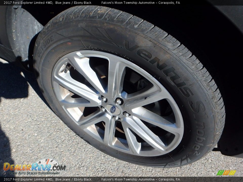 2017 Ford Explorer Limited 4WD Blue Jeans / Ebony Black Photo #10