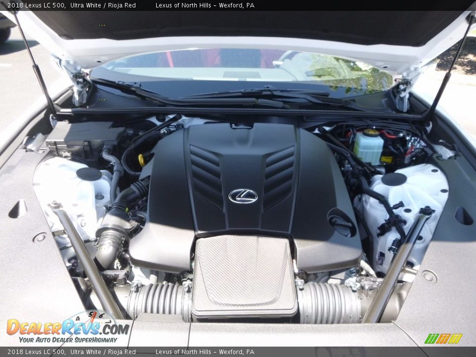 2018 Lexus LC 500 5.0 Liter DOHC 32-Valve VVT-i V8 Engine Photo #6
