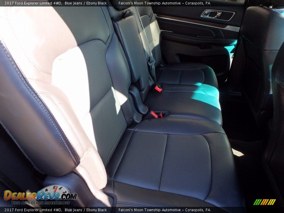 2017 Ford Explorer Limited 4WD Blue Jeans / Ebony Black Photo #14