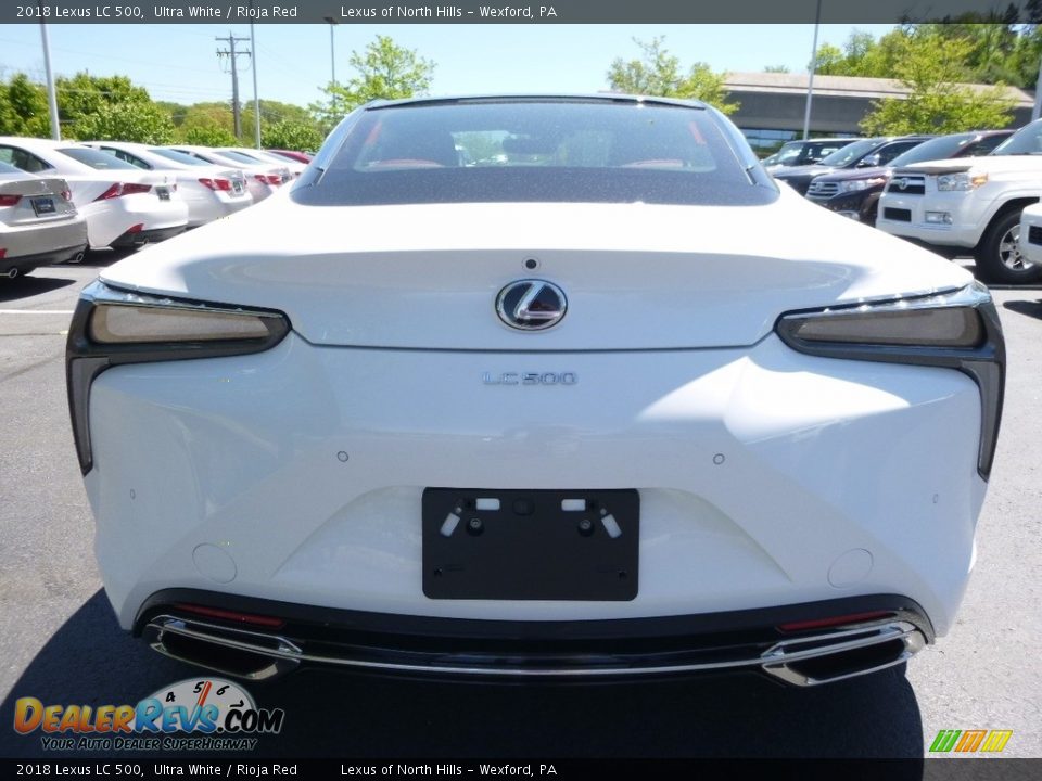 Ultra White 2018 Lexus LC 500 Photo #7