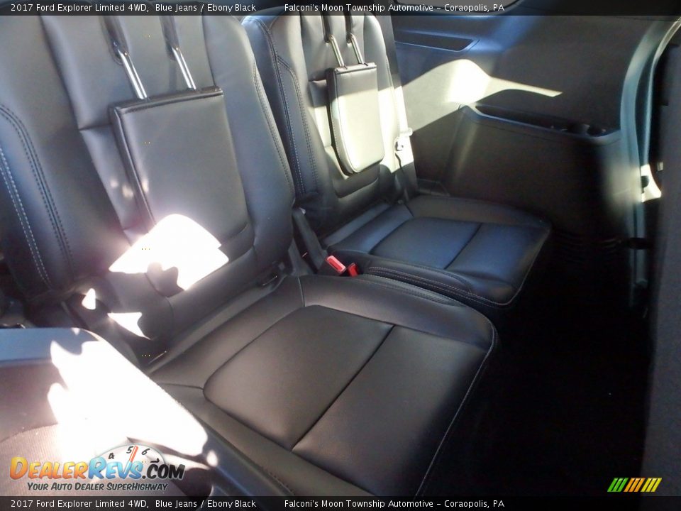 2017 Ford Explorer Limited 4WD Blue Jeans / Ebony Black Photo #15