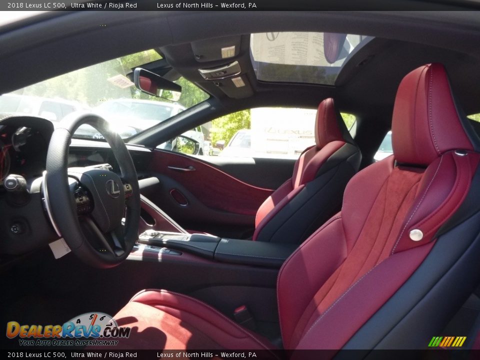 Rioja Red Interior - 2018 Lexus LC 500 Photo #8
