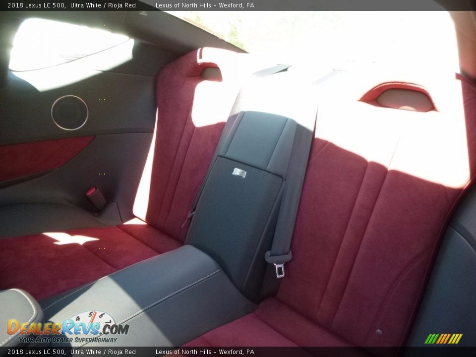 Rear Seat of 2018 Lexus LC 500 Photo #9