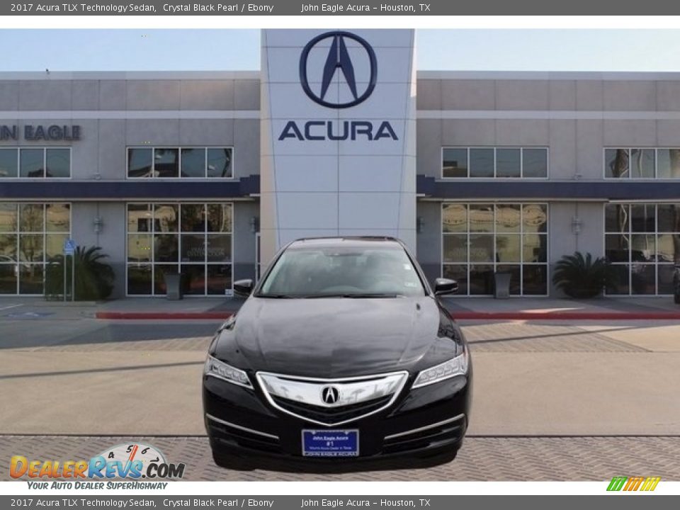 2017 Acura TLX Technology Sedan Crystal Black Pearl / Ebony Photo #2