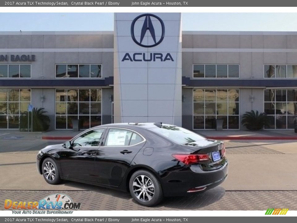 2017 Acura TLX Technology Sedan Crystal Black Pearl / Ebony Photo #5