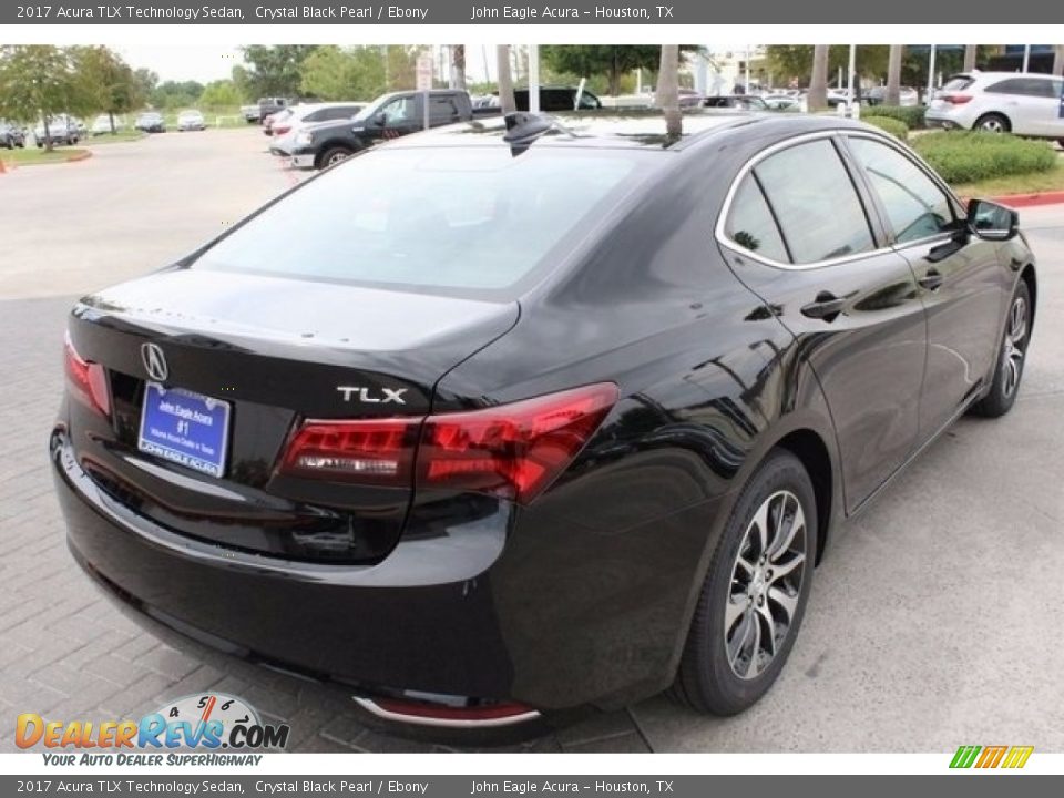 2017 Acura TLX Technology Sedan Crystal Black Pearl / Ebony Photo #7