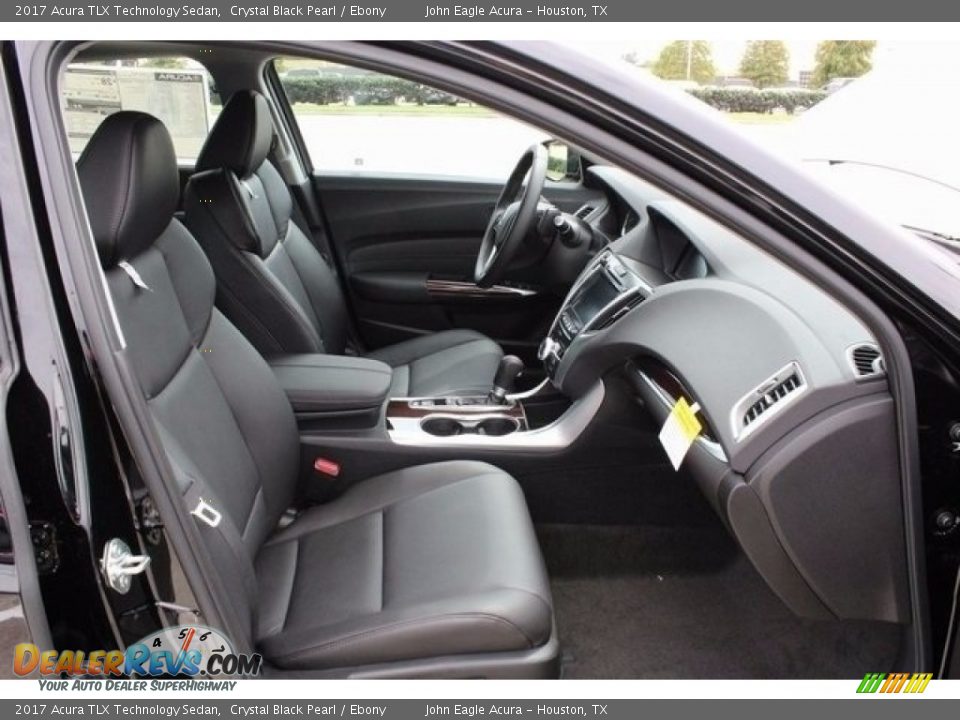 2017 Acura TLX Technology Sedan Crystal Black Pearl / Ebony Photo #20