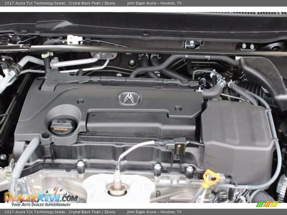 2017 Acura TLX Technology Sedan Crystal Black Pearl / Ebony Photo #21