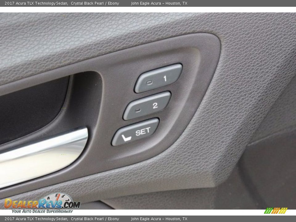 2017 Acura TLX Technology Sedan Crystal Black Pearl / Ebony Photo #24