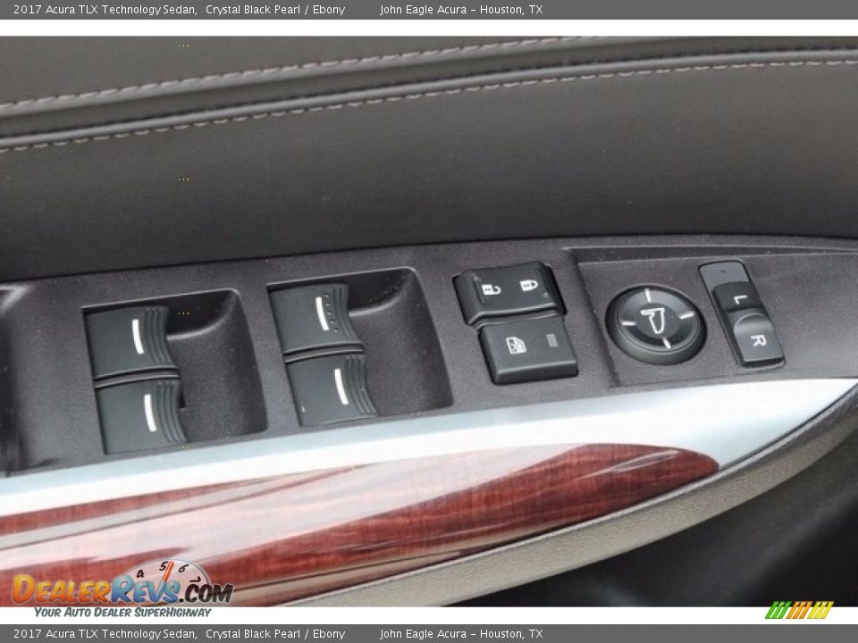 2017 Acura TLX Technology Sedan Crystal Black Pearl / Ebony Photo #25