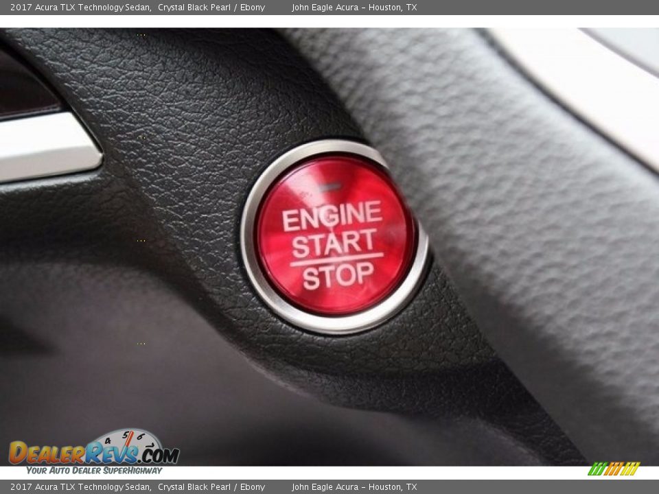 2017 Acura TLX Technology Sedan Crystal Black Pearl / Ebony Photo #27