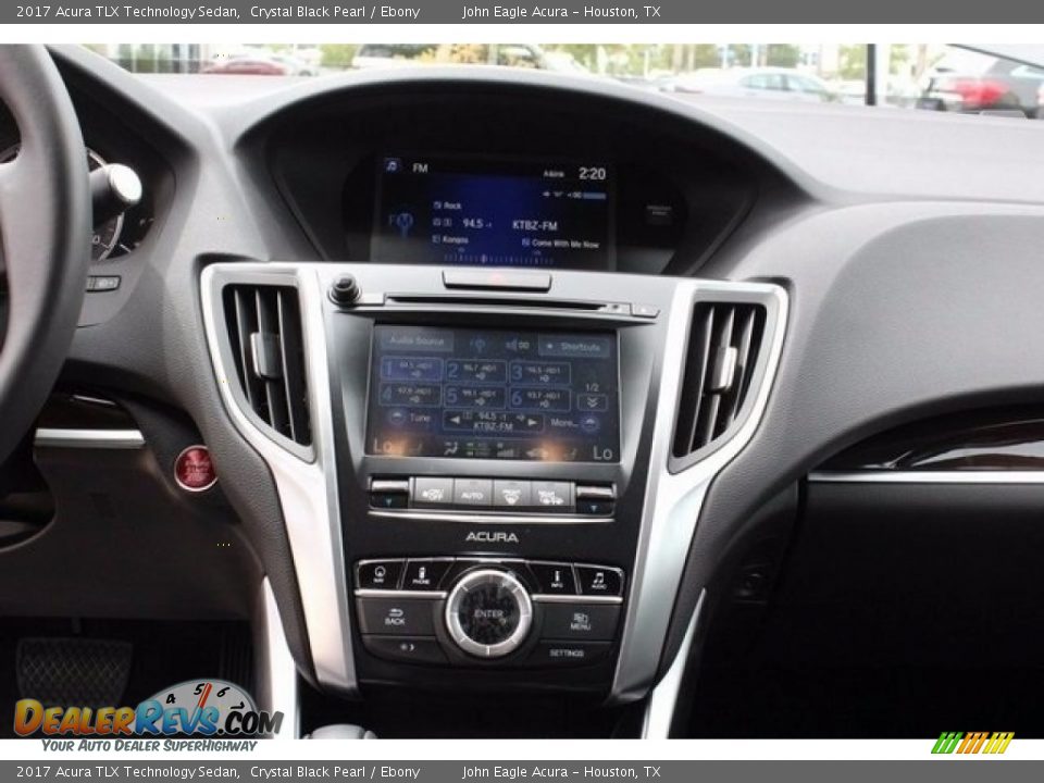 2017 Acura TLX Technology Sedan Crystal Black Pearl / Ebony Photo #29