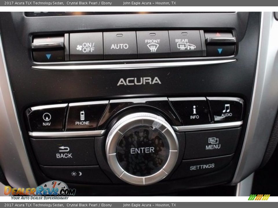 2017 Acura TLX Technology Sedan Crystal Black Pearl / Ebony Photo #32