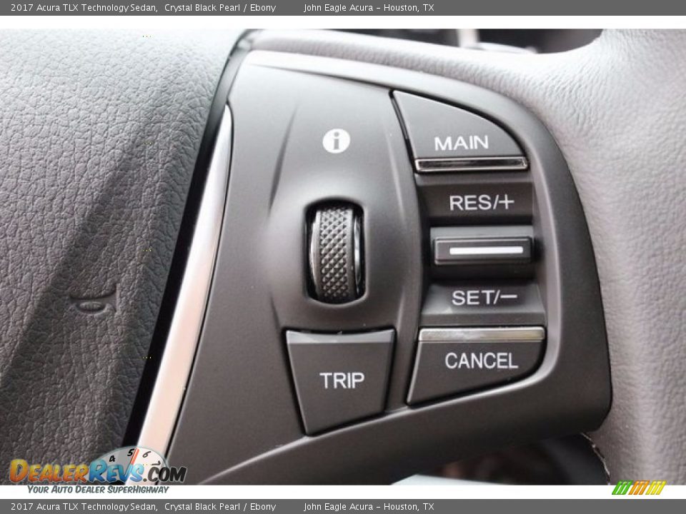2017 Acura TLX Technology Sedan Crystal Black Pearl / Ebony Photo #35