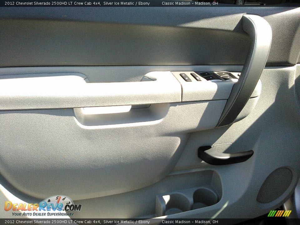 2012 Chevrolet Silverado 2500HD LT Crew Cab 4x4 Silver Ice Metallic / Ebony Photo #7