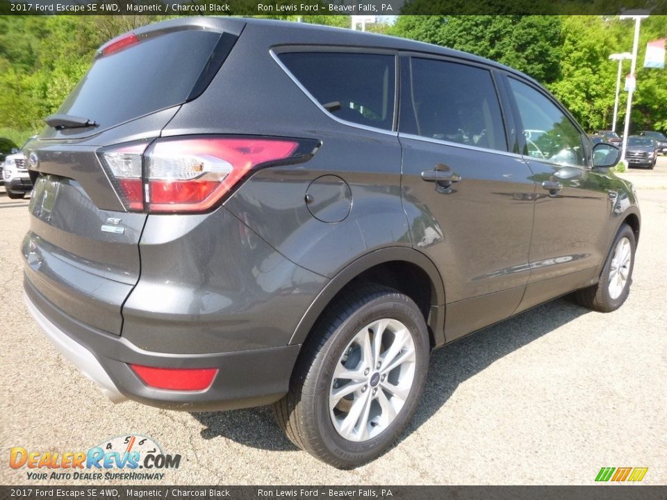 2017 Ford Escape SE 4WD Magnetic / Charcoal Black Photo #2