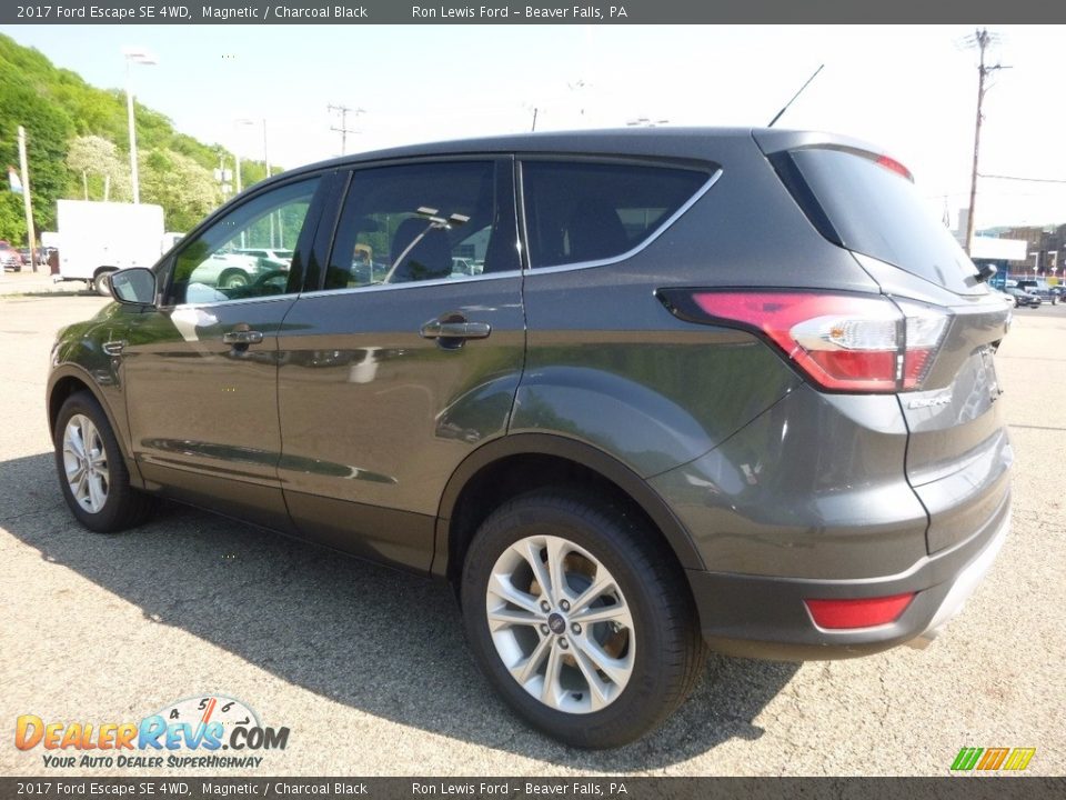 2017 Ford Escape SE 4WD Magnetic / Charcoal Black Photo #5