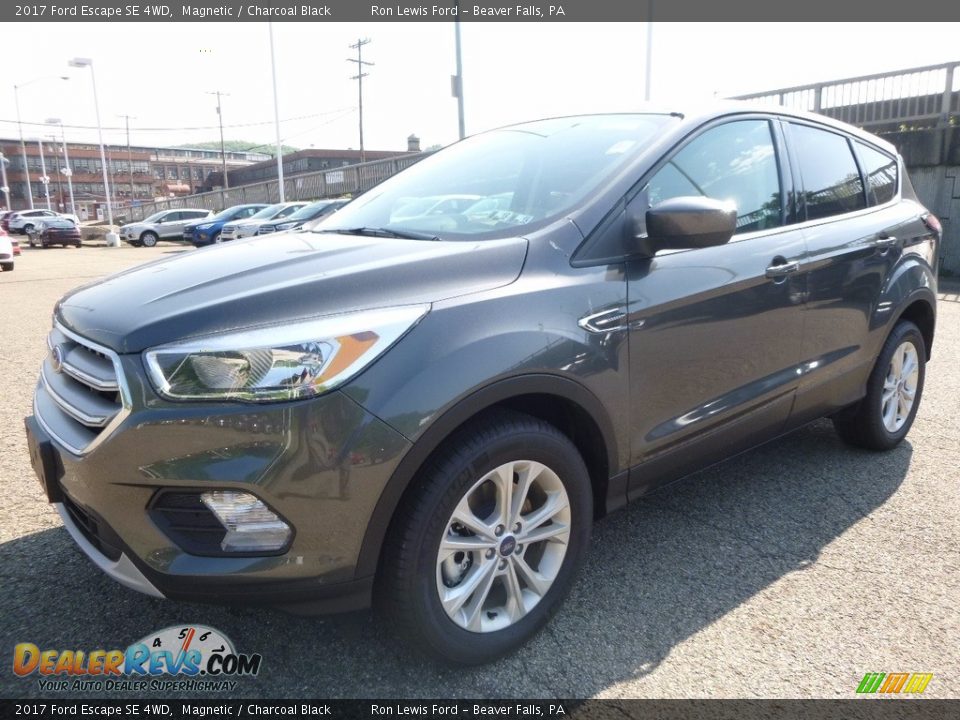 2017 Ford Escape SE 4WD Magnetic / Charcoal Black Photo #7