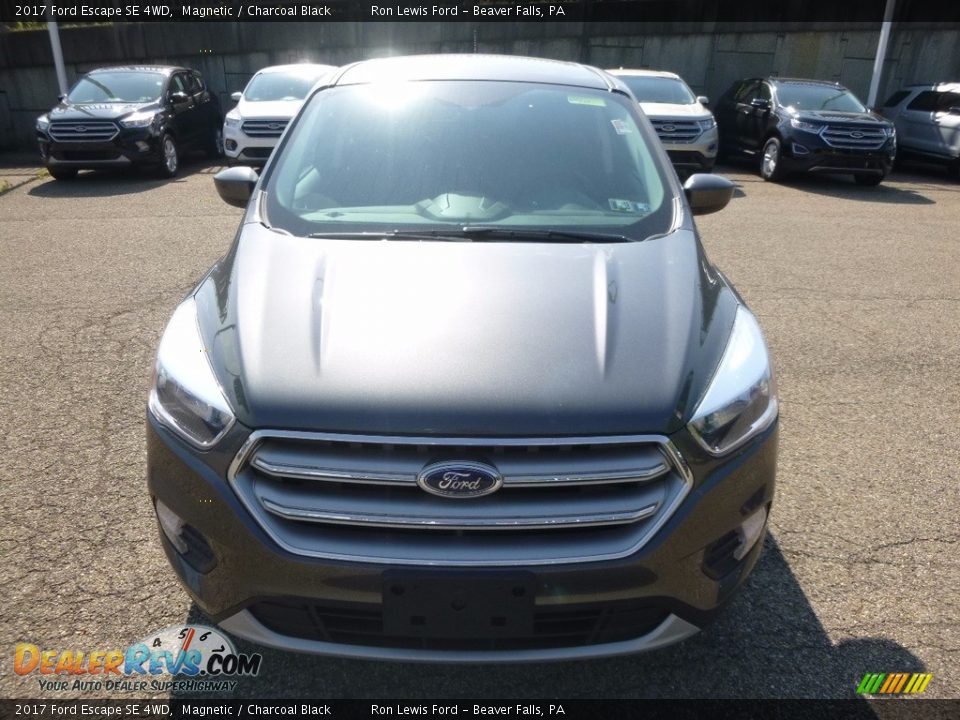 2017 Ford Escape SE 4WD Magnetic / Charcoal Black Photo #8