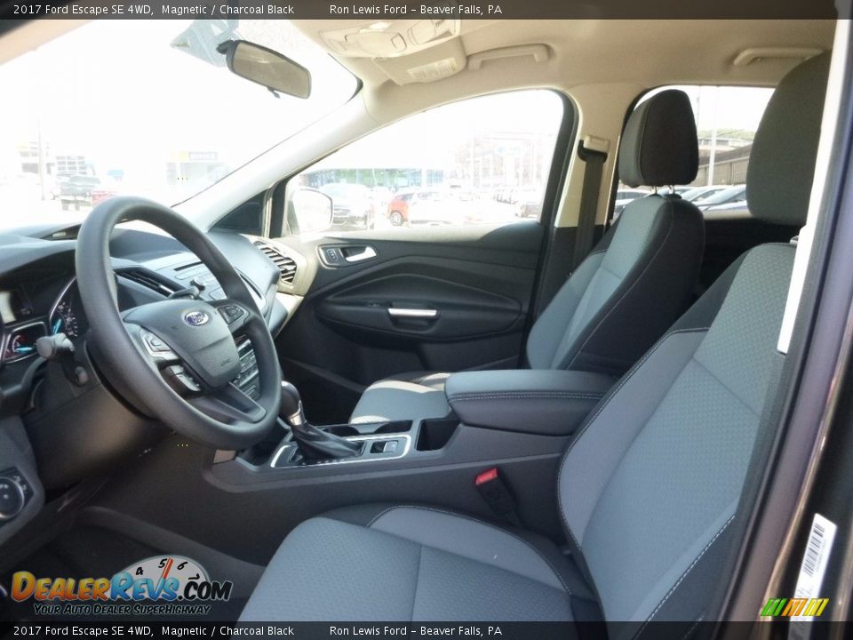 2017 Ford Escape SE 4WD Magnetic / Charcoal Black Photo #11