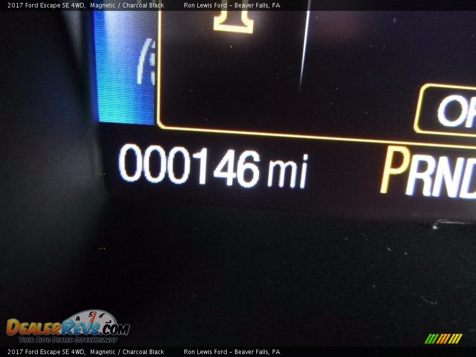 2017 Ford Escape SE 4WD Magnetic / Charcoal Black Photo #20