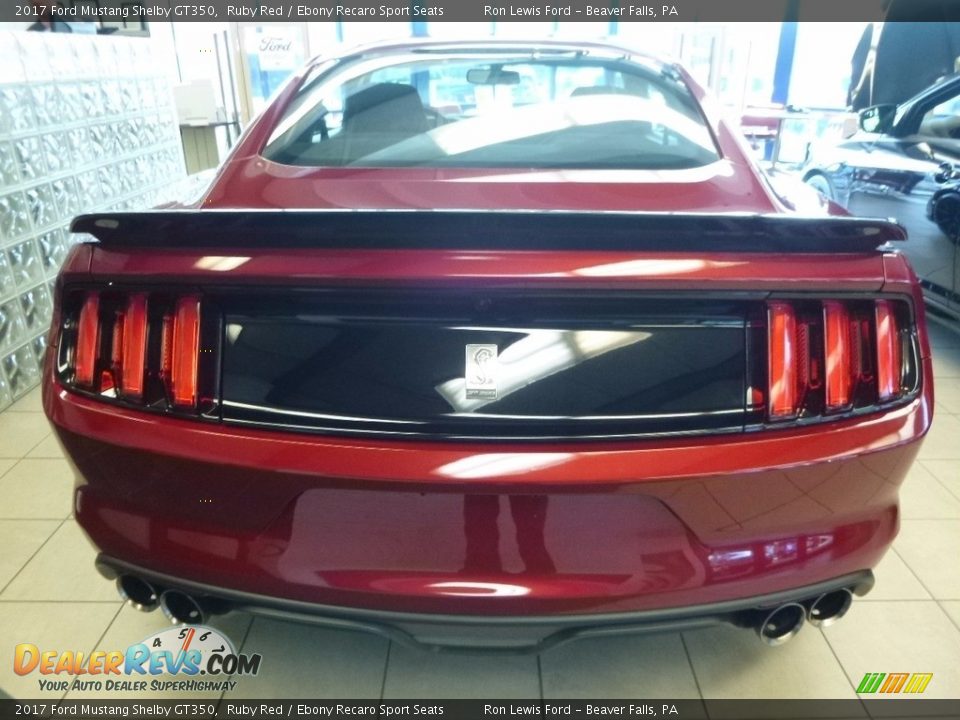 2017 Ford Mustang Shelby GT350 Ruby Red / Ebony Recaro Sport Seats Photo #6