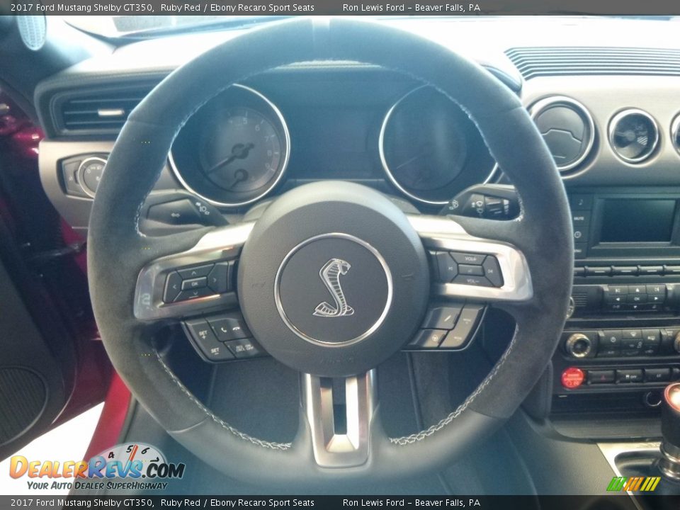2017 Ford Mustang Shelby GT350 Steering Wheel Photo #17
