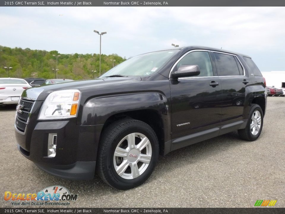 2015 GMC Terrain SLE Iridium Metallic / Jet Black Photo #1