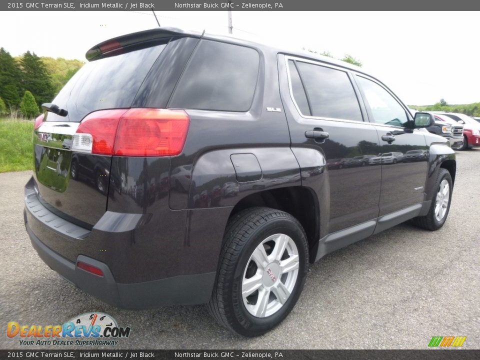 2015 GMC Terrain SLE Iridium Metallic / Jet Black Photo #9