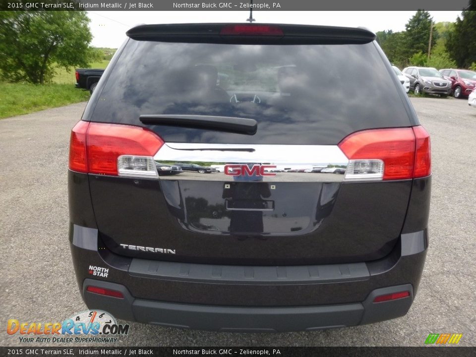 2015 GMC Terrain SLE Iridium Metallic / Jet Black Photo #10